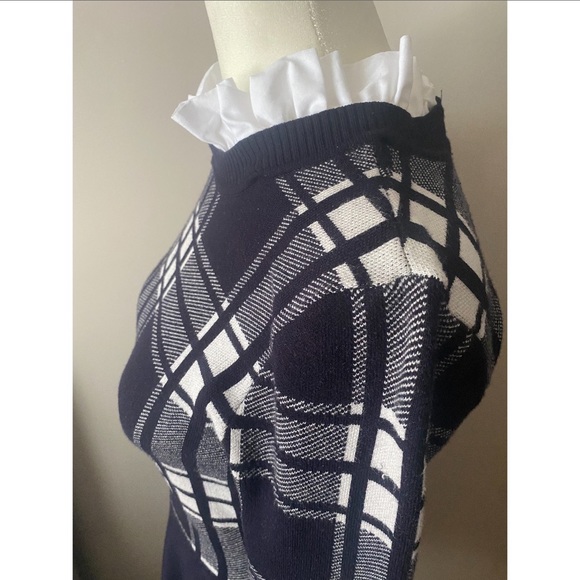 1901 Plaid bodice sweater dress - Picture 5 of 5